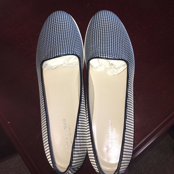 NWT!! 💯 Authentic!!! Giorgio Armani slip ons - Picture 7 of 8