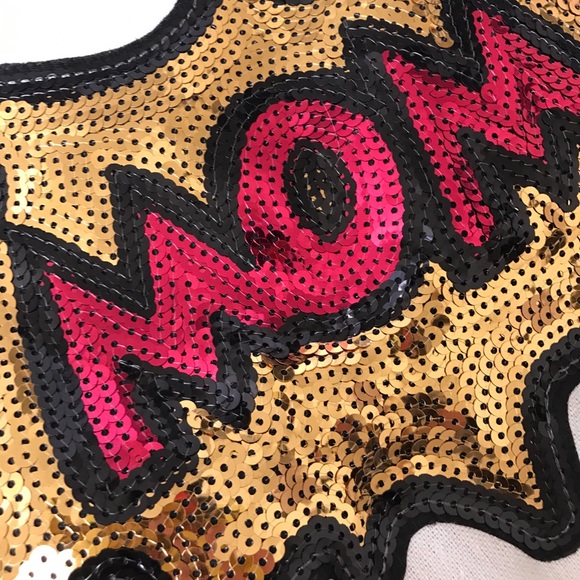 Sequin Mom canvas tote bag - Picture 3 of 6