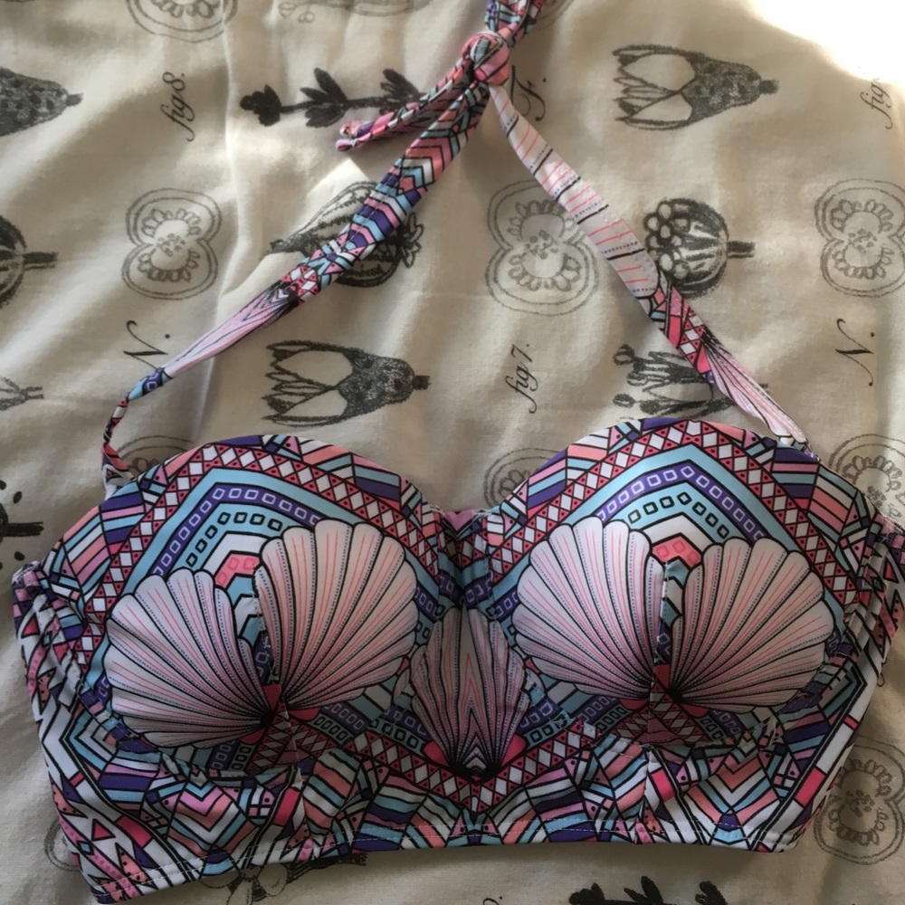 Modcloth Art Deco style swimsuit top