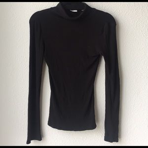 Anthropologie black long sleeve turtleneck