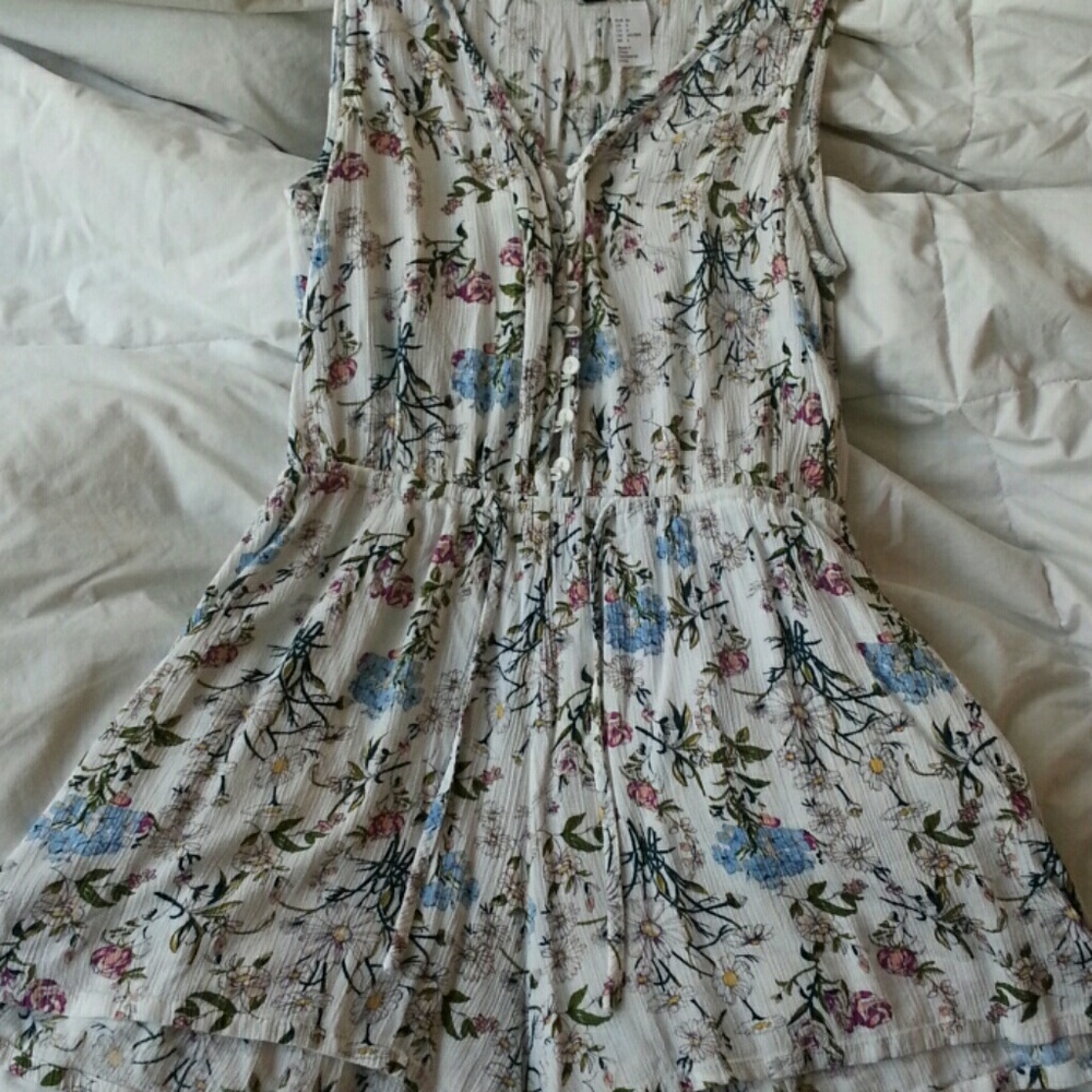 Floral Romper - Size 6
