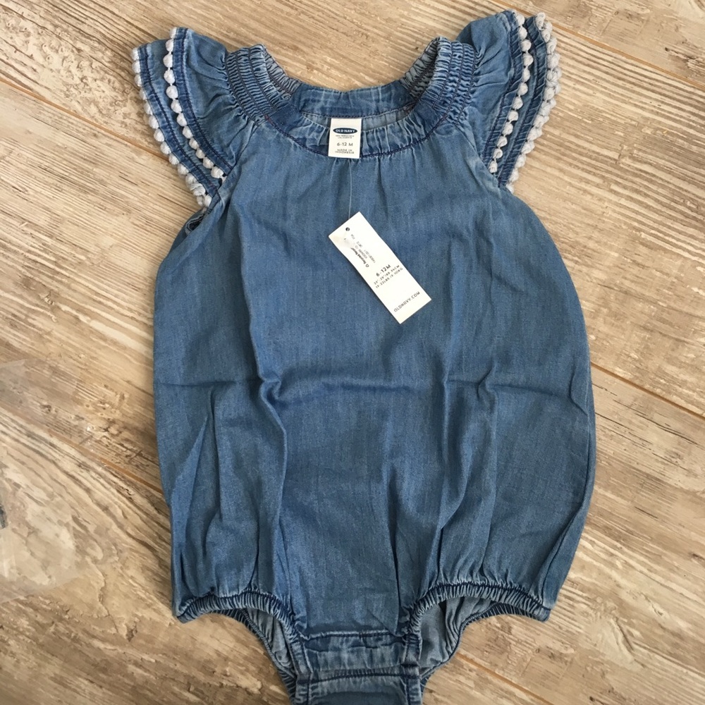 Old navy Jean Romper
