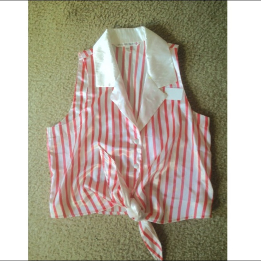 LAST CHANCE! Vintage Victoria's Secret Coral Shirt