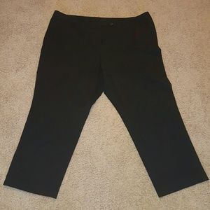 Lane Bryant Dress Slacks - Heathered Black - 28