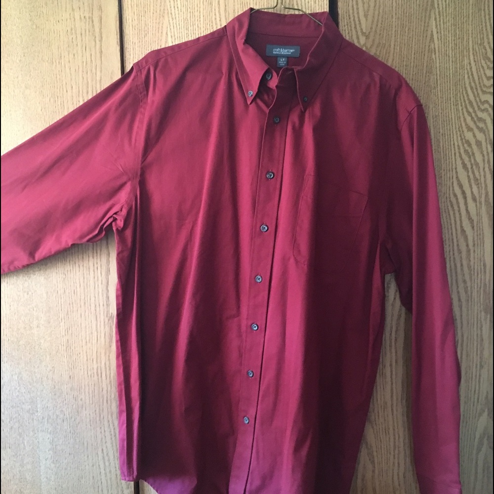 Wrinkle resistant dress shirt.