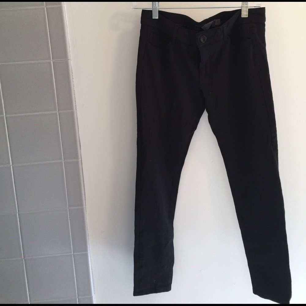 Paige Black Stretch Skinny Pants