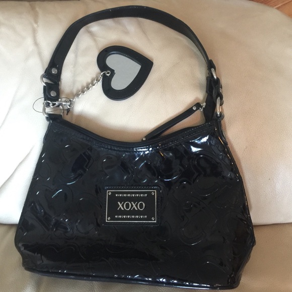New xoxo black purse.  Never used. Really cute. - Picture 2 of 3