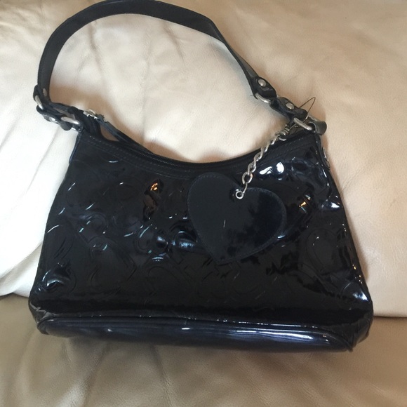 New xoxo black purse.  Never used. Really cute. - Picture 3 of 3