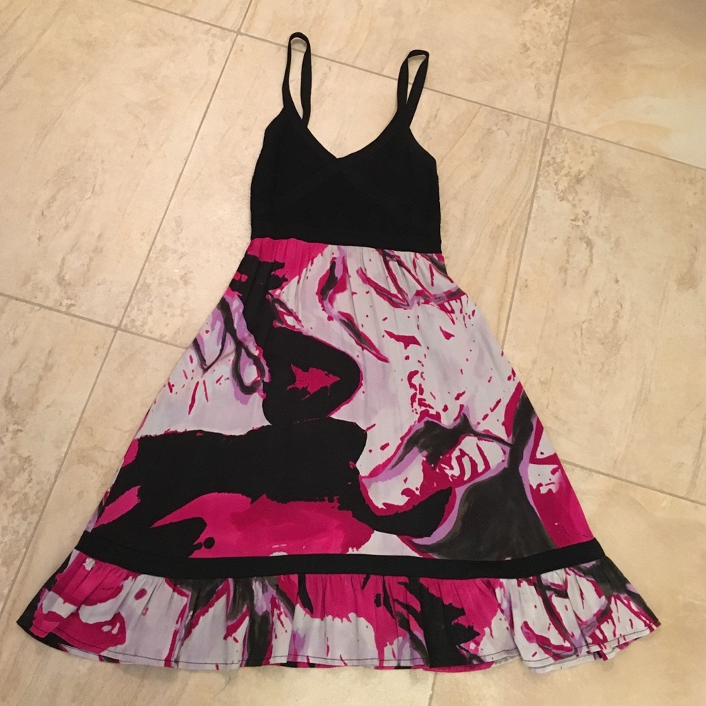 Multicolor Bebe Dress