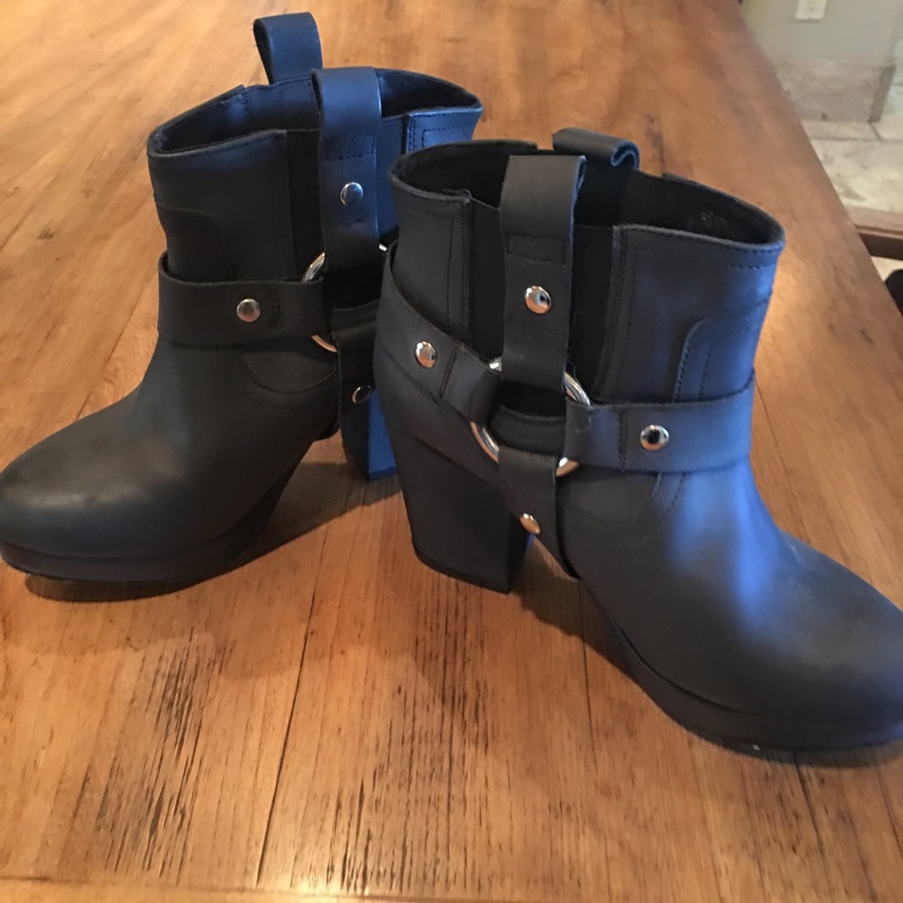 Topshop moto boots