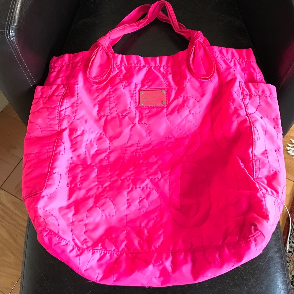 Marc by Marc Jacobs XL Neon Pink Tote