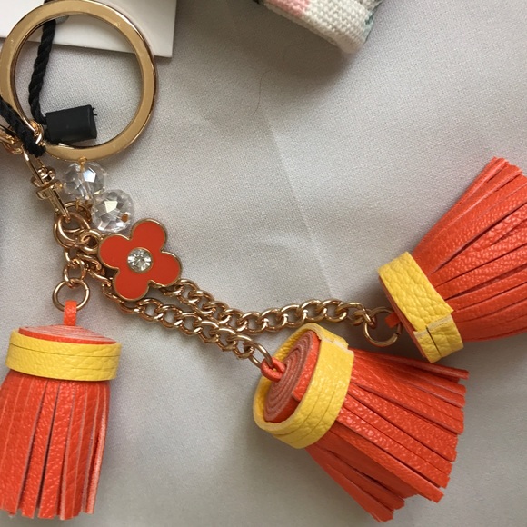 Sale❗️Pineapple 🍍 print canvas tote with keychain - Picture 6 of 7