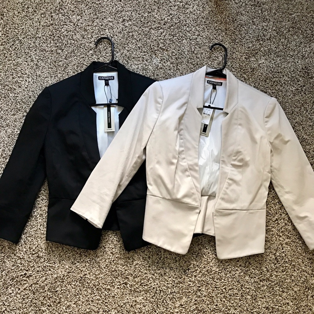 NWT BUNDLE SALE - 2 Express blazers, size 2