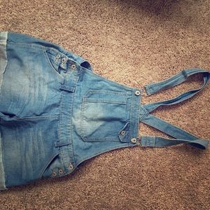 Dungaree Shorts