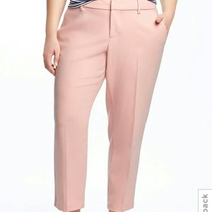 Old Navy Blush Smooth & Slim Harper Pants - 24