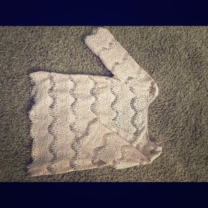 Express, blush lace top