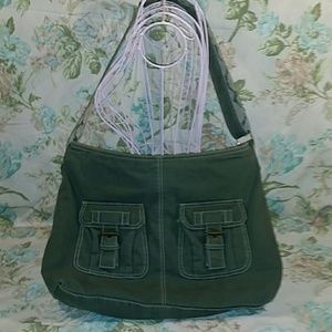 ARMY GREEN MESSENGER BAG