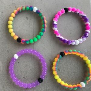 Bundle of four Lokai Bracelets