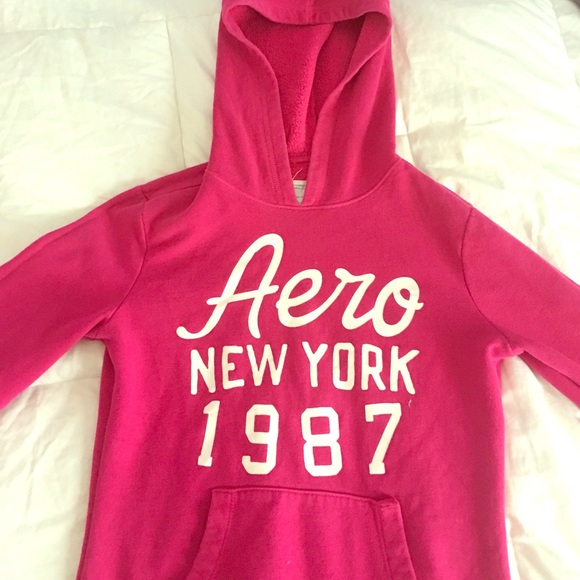 Hot pink Aeropostale hoodie very comfy! - Picture 1 of 4