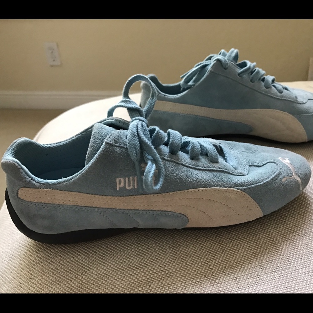 Puma shoes.....Baby blue 🌼