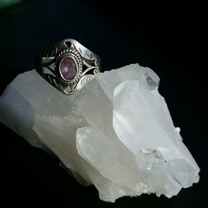Sterling Silver Amethyst Ring