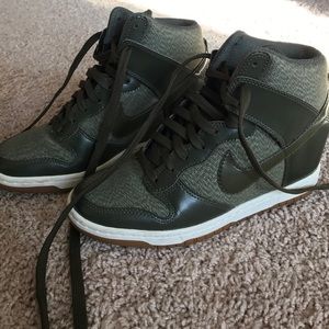 Olive Green Nike Dunk Sky-Hi