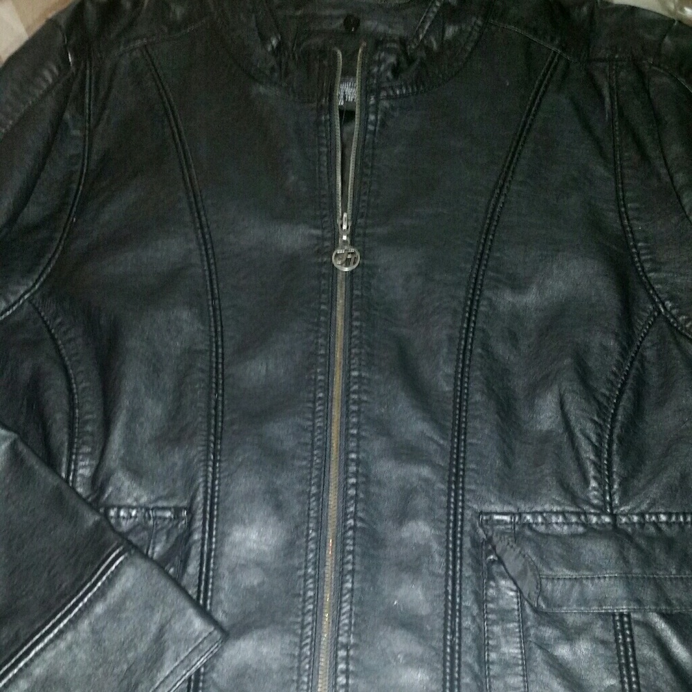 Jou Jou Moto Jacket **Plus Size 3X