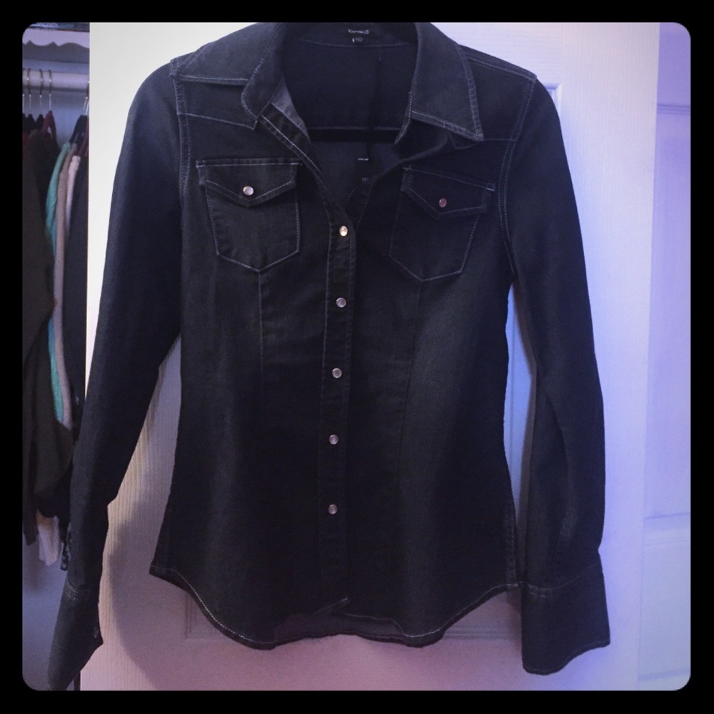 Dark denim Jean jacket