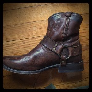 Size 5 1/2 Frye harness boots