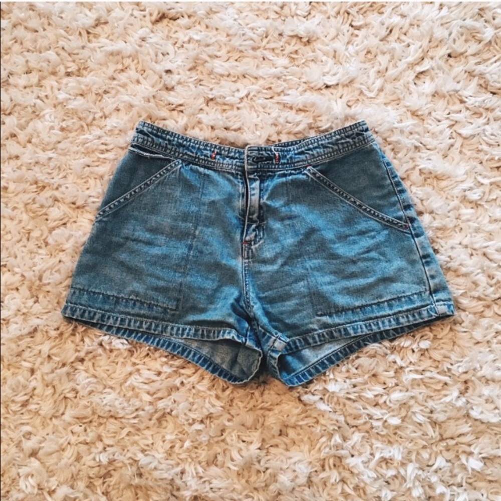 High waisted vintage shorts