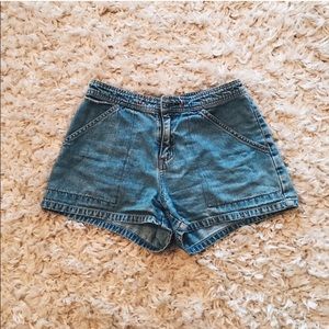 High waisted vintage shorts