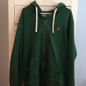 Polo Ralph Lauren 100% Cotton Full Zip up Hoodie