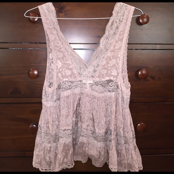 Free people lace tank size S never worn - Picture 3 of 4