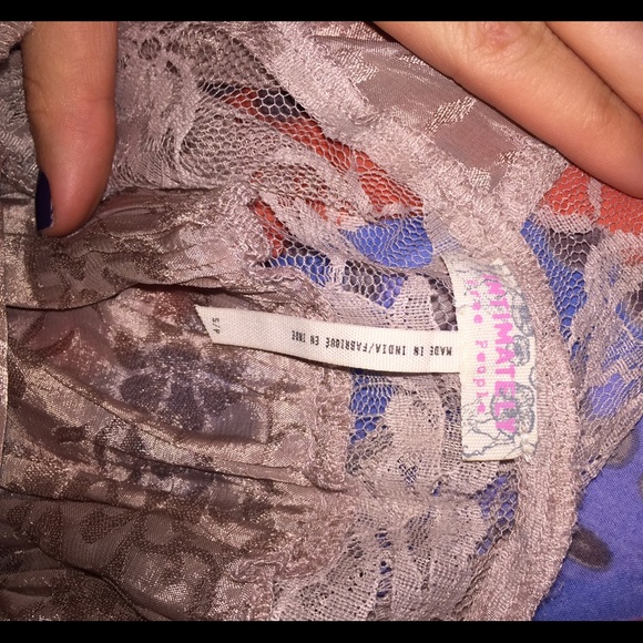 Free people lace tank size S never worn - Picture 4 of 4