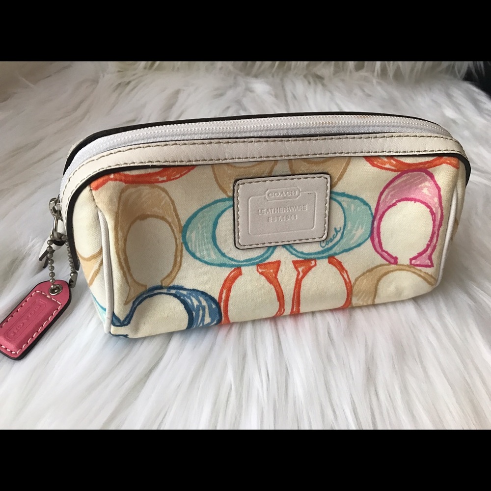 Coach Pouch and Wristlet