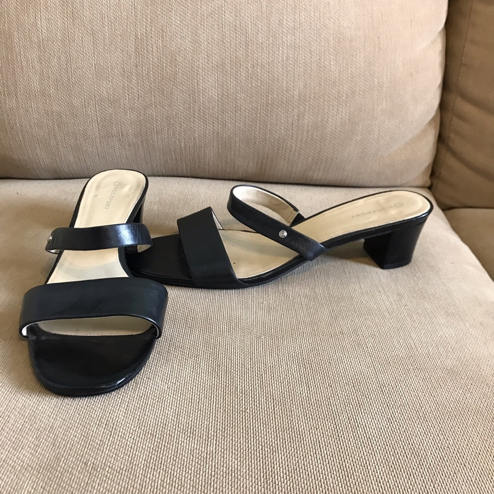 Rockport Black Dress Sandals