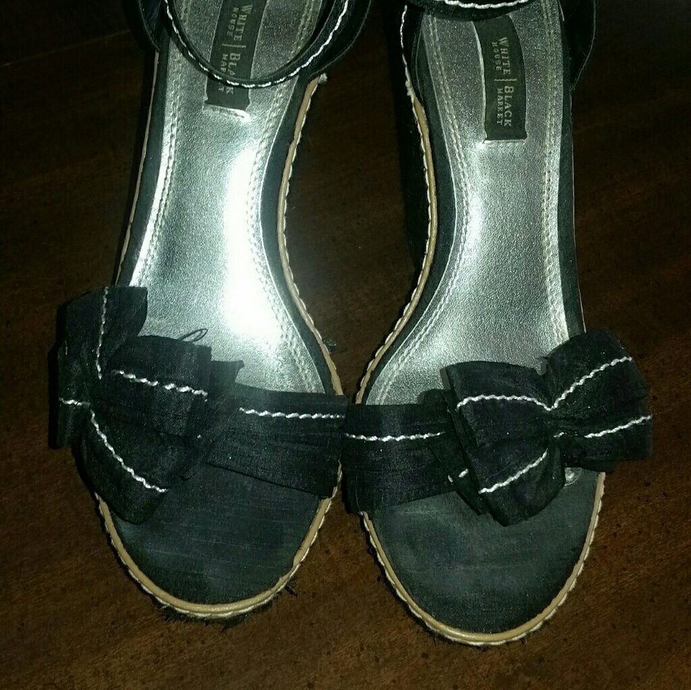 White House Black Market Wedges Sz. 8m