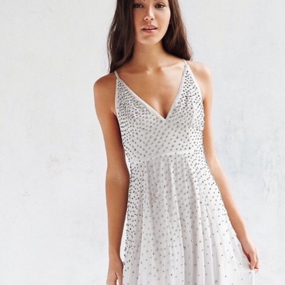 Urban outfitters rhinestoned dress
