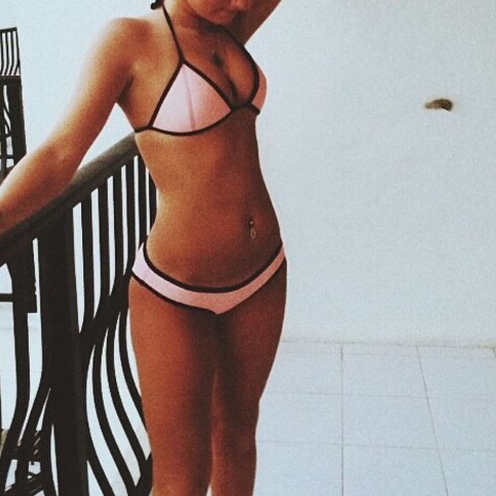 Authentic Pink triangl bikini original