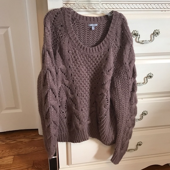 Charlotte Russe Sweaters - Knitted slouch sweater