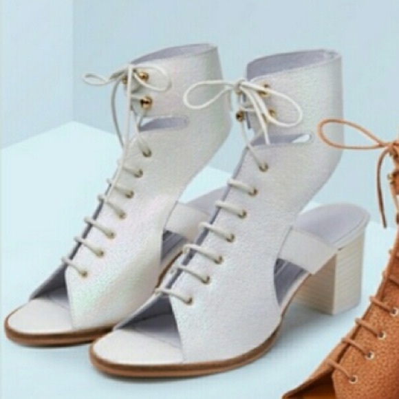 Miista Shoes - Miista Lace Up Heel