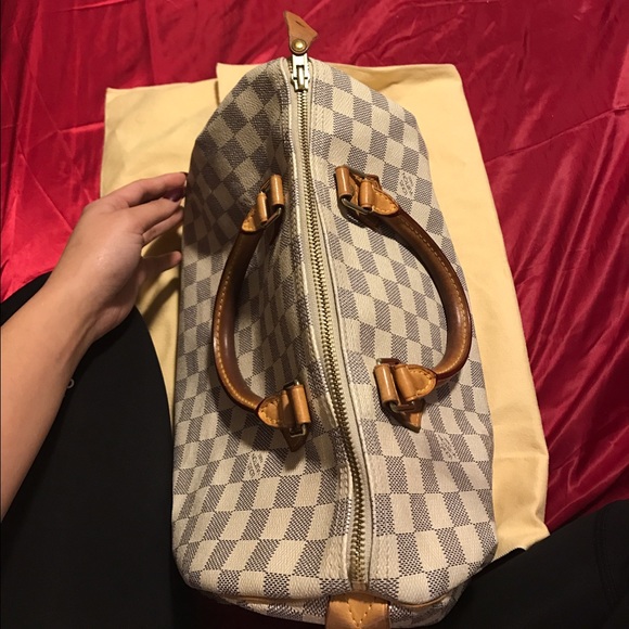 *SOLD*! GUC Louis Vuitton Speedy Damier azur 30 - Picture 5 of 8