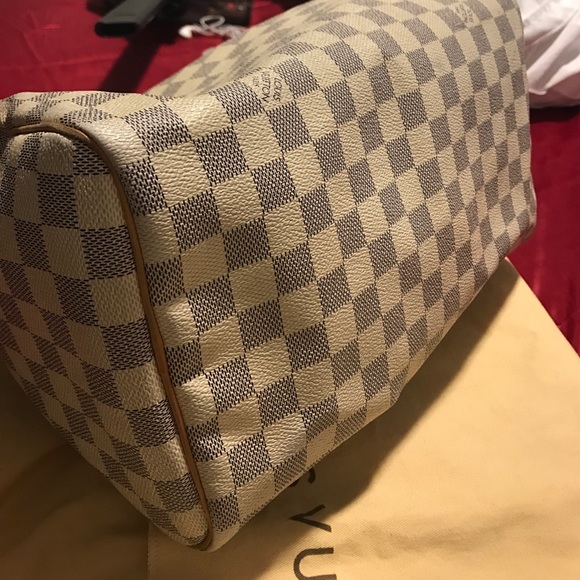 *SOLD*! GUC Louis Vuitton Speedy Damier azur 30 - Picture 6 of 8
