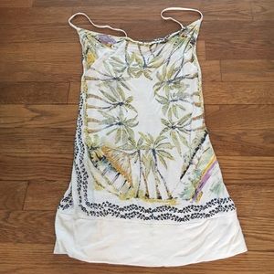 Palm tree design anthropology new with tags
