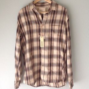 Men's Diesel plaid shirt