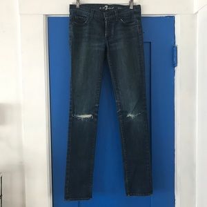 7 for all mankind skinny jeans