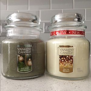⭐️SOLD⭐️Yankee candle medium jars
