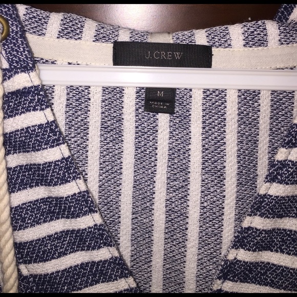 J CREW Striped poncho - Picture 3 of 4