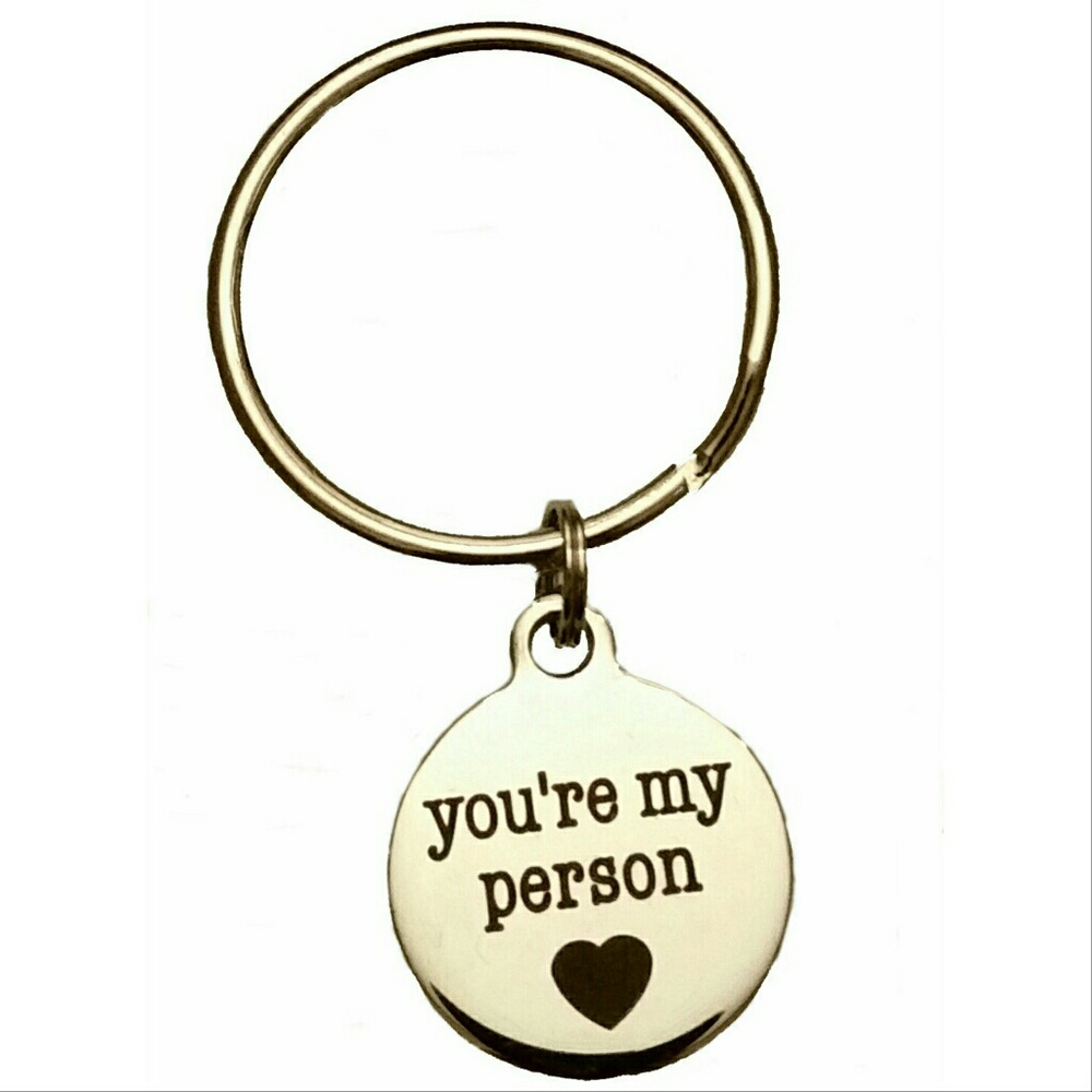 Two My Person Keychains