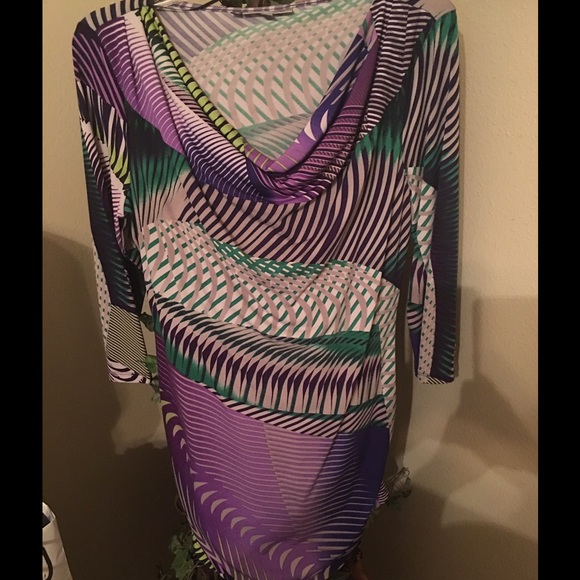 Jennifer Lopez multicolor pretty top/tunic🌸 - Picture 1 of 4